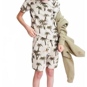 NEW AO76 kids elliot hawaii shorts in natural